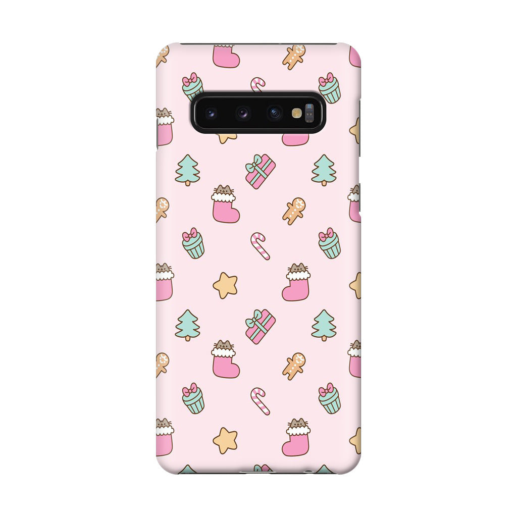 About Chrismas Pattern Galaxy S10 Case