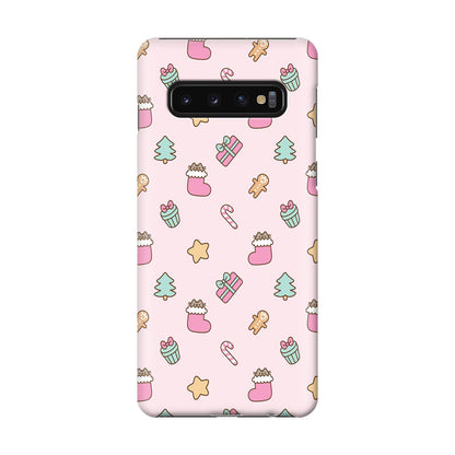 About Chrismas Pattern Galaxy S10 Case