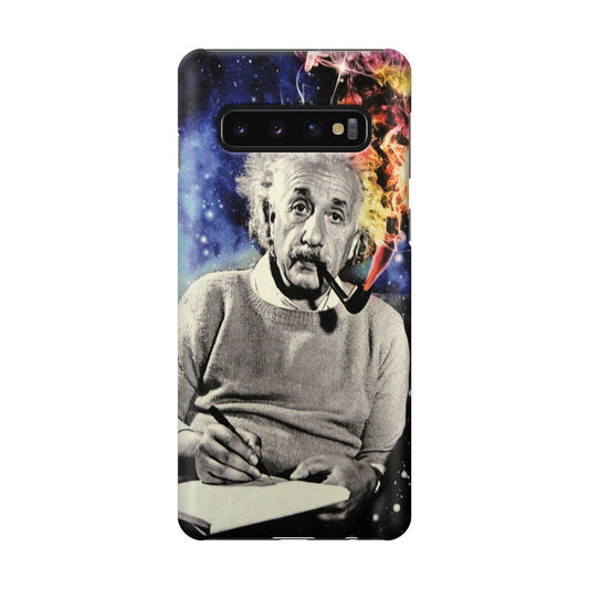 Albert Einstein Smoking Galaxy S10 Case