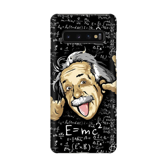 Albert Einstein's Formula Galaxy S10 Case