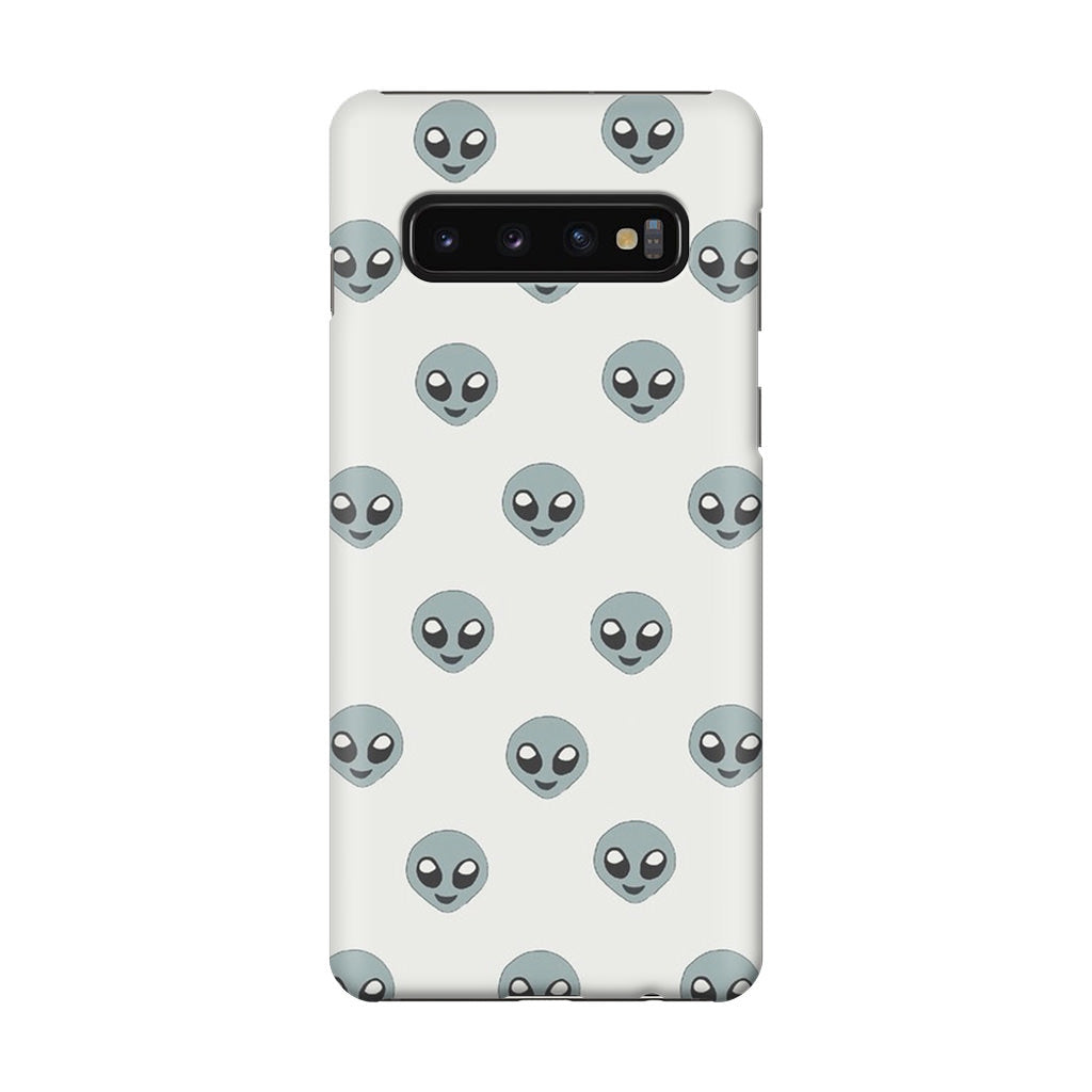 Aliens Pattern Galaxy S10 Case