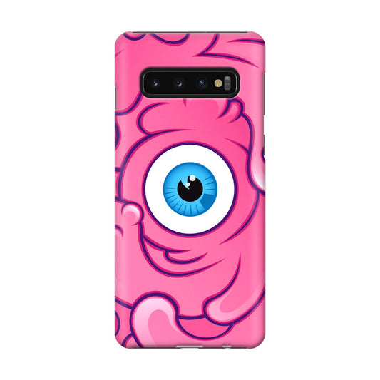 All Seeing Bubble Gum Eye Galaxy S10 Case
