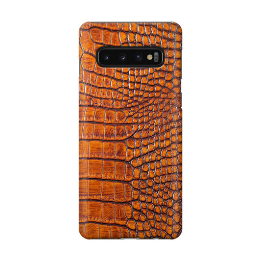 Alligator Skin Galaxy S10 Plus Case