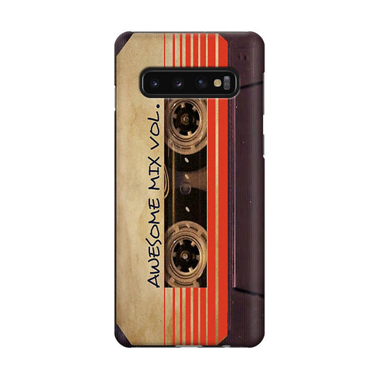 Awesome Mix Vol 1 Cassette Galaxy S10 Plus Case