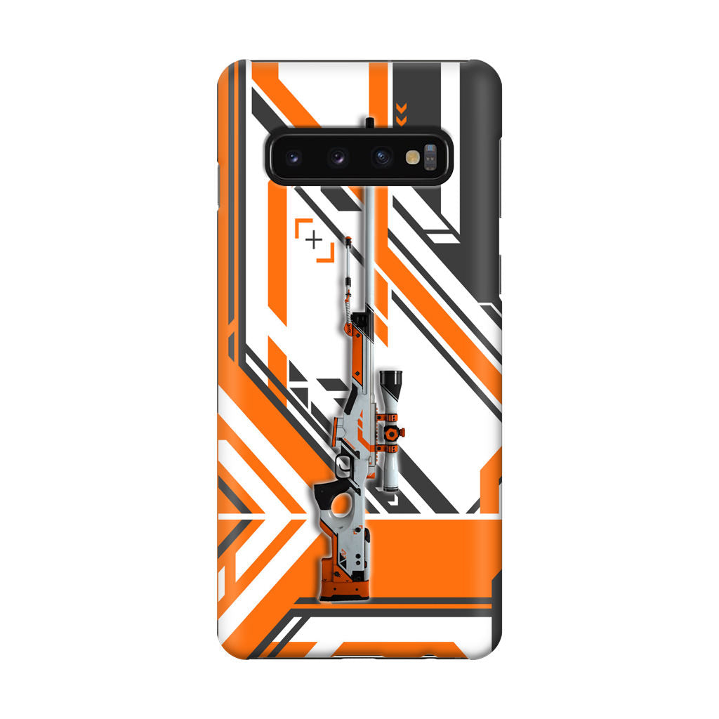 AWP Asiimov Galaxy S10 Case