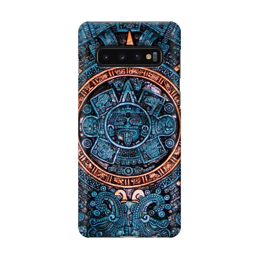 Aztec Calendar Galaxy S10 Plus Case