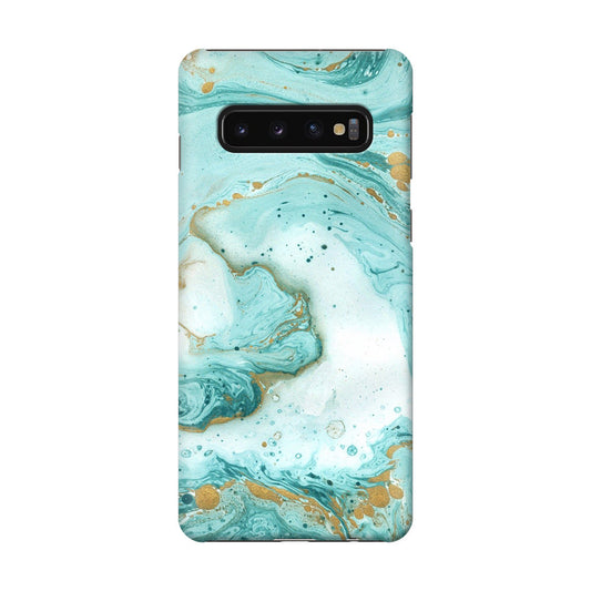 Azure Water Glitter Galaxy S10 Plus Case