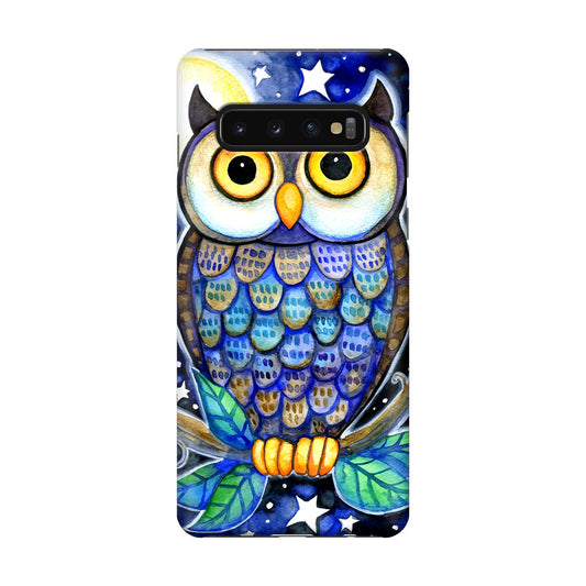 Bedtime Owl Galaxy S10 Case