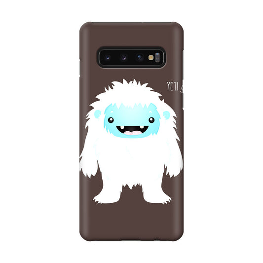 Big Foot Yeti Galaxy S10 Case