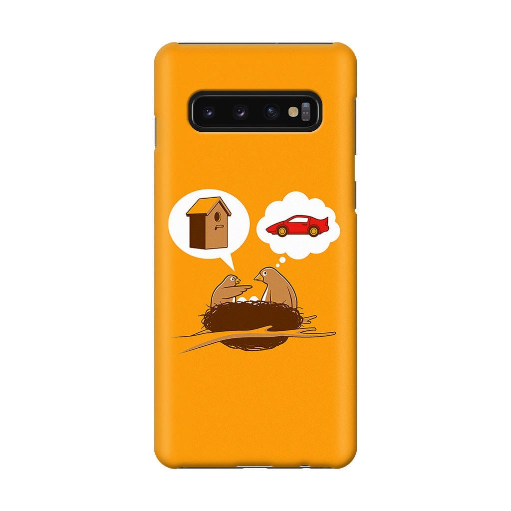 Bird Life Priorities Galaxy S10 Case