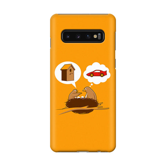 Bird Life Priorities Galaxy S10 Case