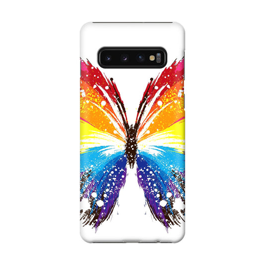 Butterfly Abstract Colorful Galaxy S10 Case