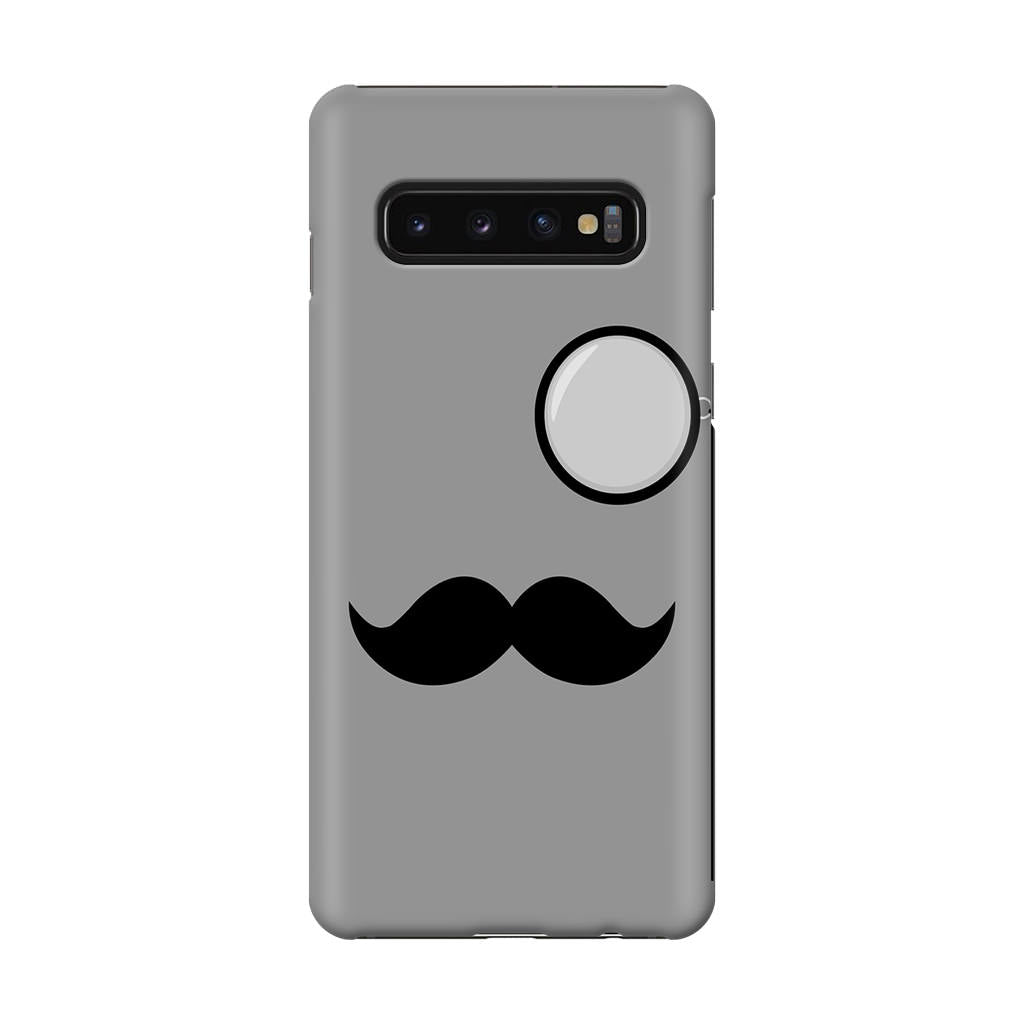 Classy Mustache Galaxy S10 Case