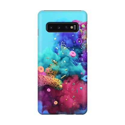 Colorful Smoke Boom Galaxy S10 Case