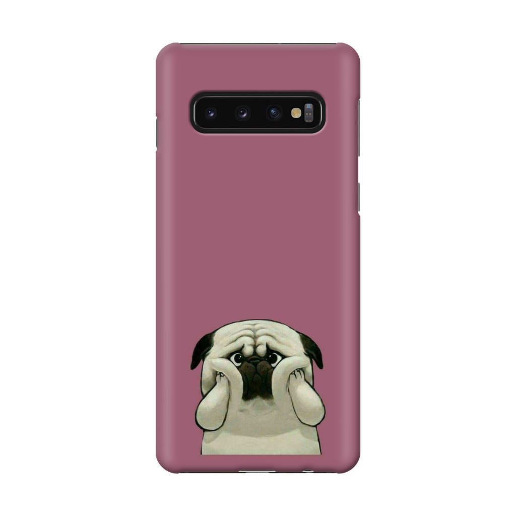 Cubby Pug Galaxy S10 Case