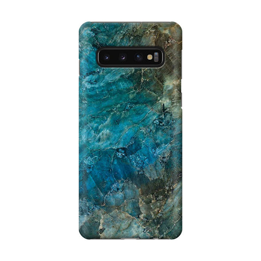 Deep Ocean Marble Galaxy S10 Case