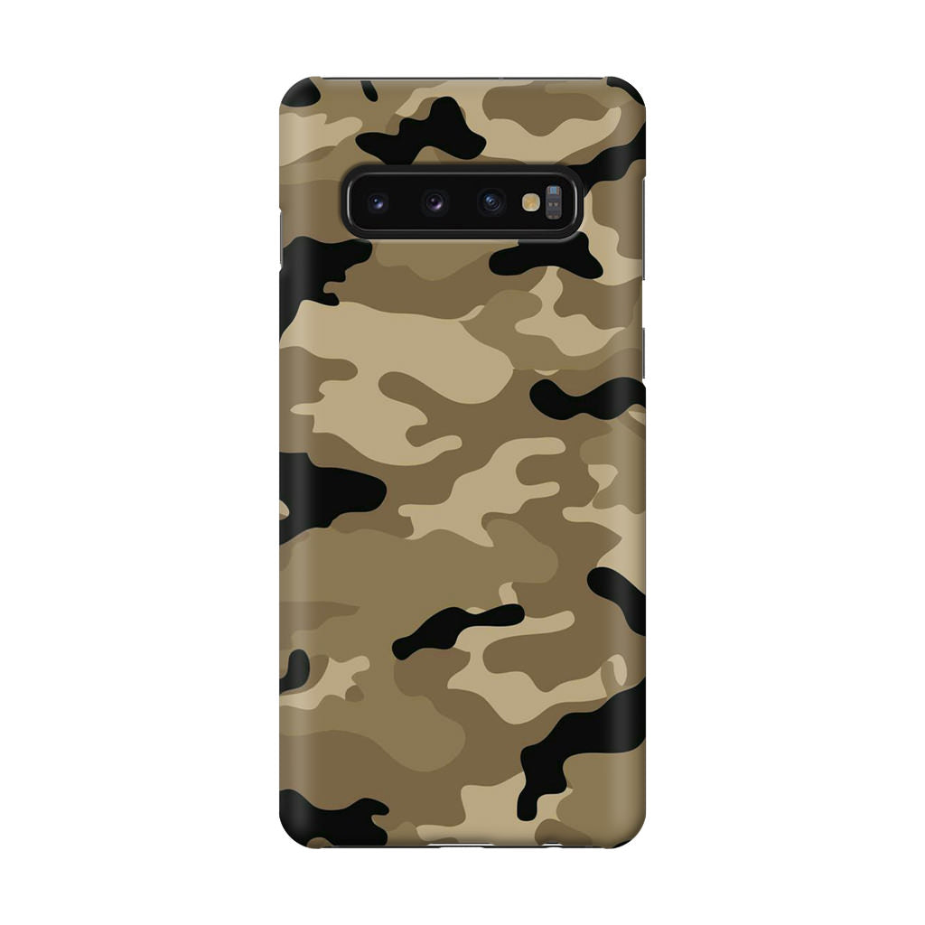 Desert Military Camo Galaxy S10 Case