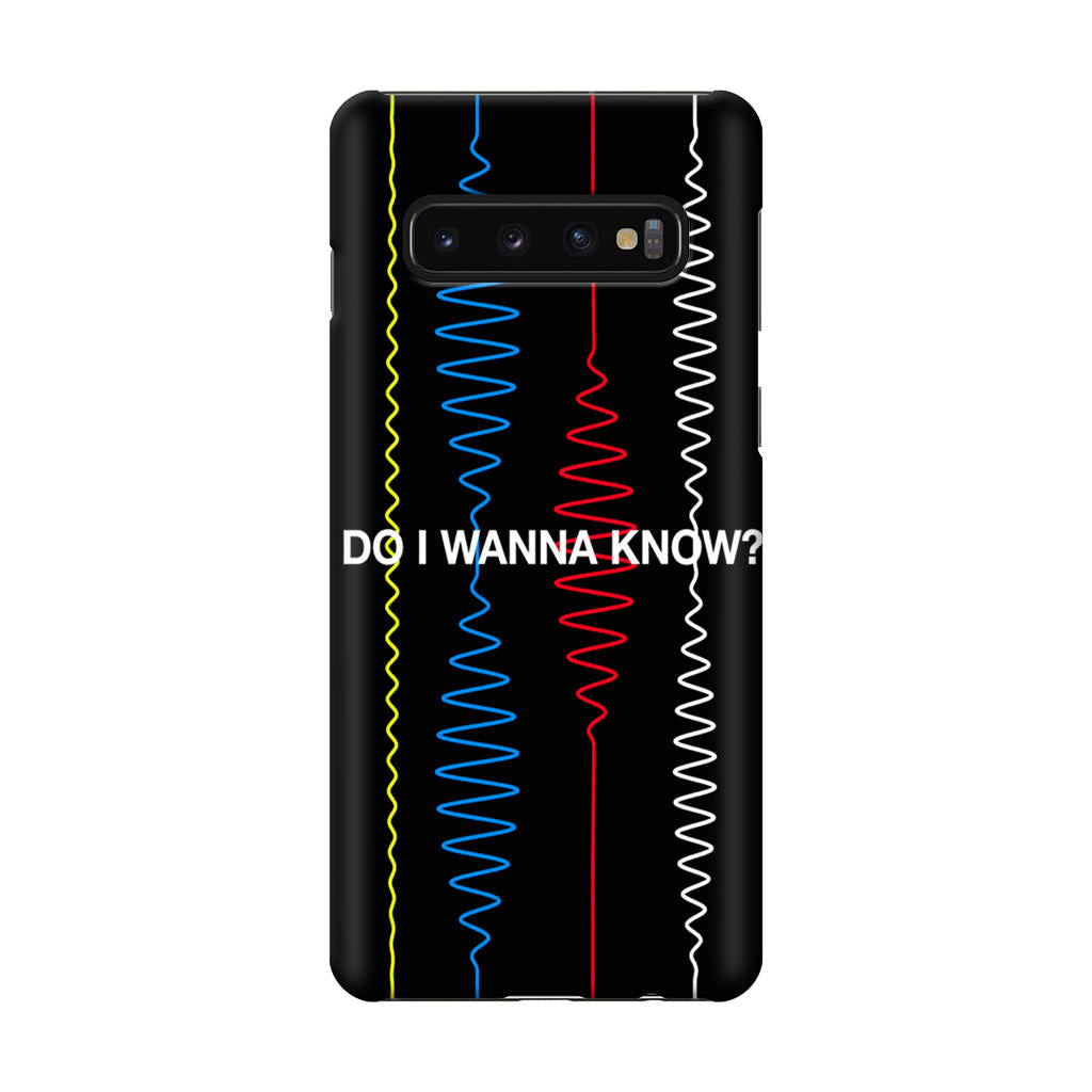 Do I Wanna Know Four Strings Galaxy S10 Case