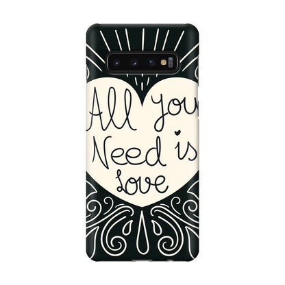 Drawn Love Galaxy S10 Case