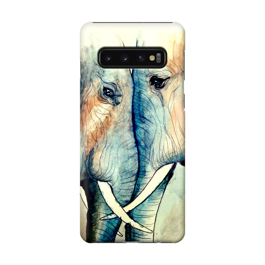 Elephants Sadness Galaxy S10 Case