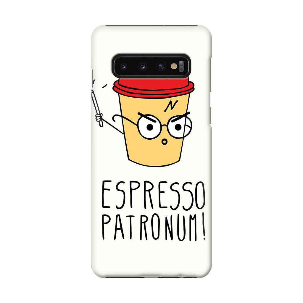 Espresso Patronum Galaxy S10 Case