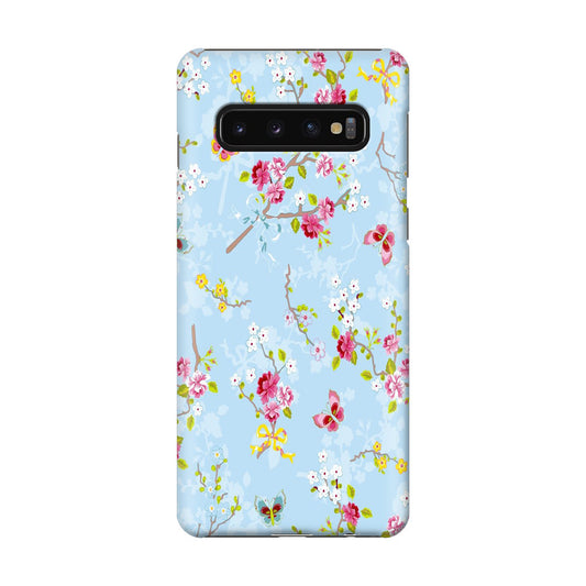 Floral Summer Wind Galaxy S10 Case