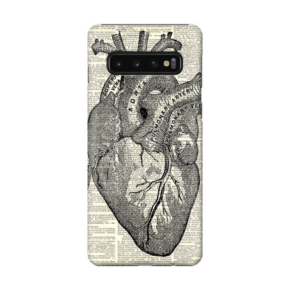 Heart Book Art Galaxy S10 Case