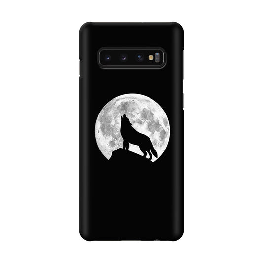 Howling Night Wolves Galaxy S10 Case