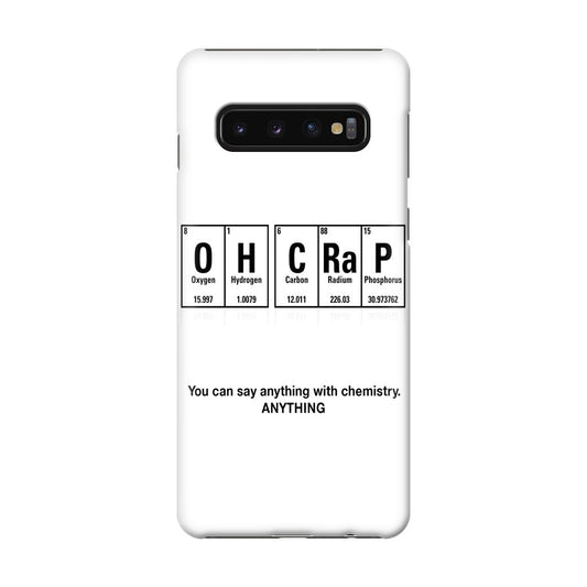 Humor Funny with Chemistry Galaxy S10 Case