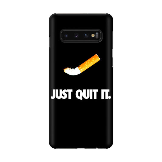 Just Quit Smoking Galaxy S10 Case