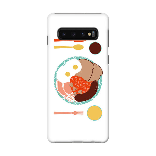 London Breakfast Galaxy S10 Case