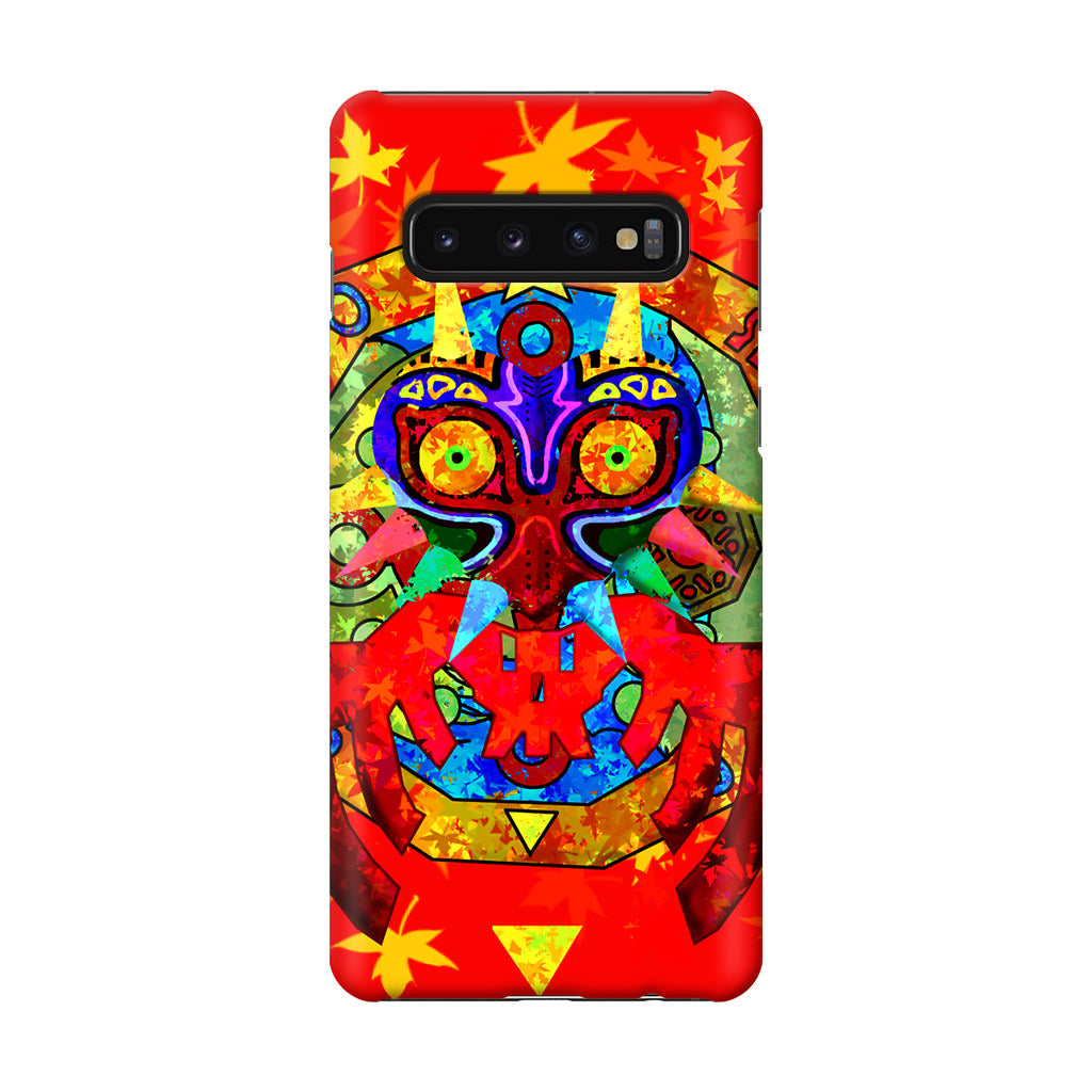 Majora Mask Fall Galaxy S10 Case