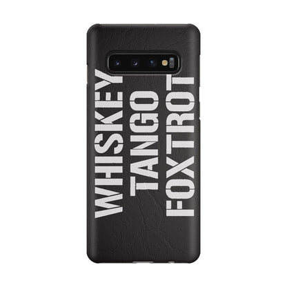 Military Signal Code Galaxy S10 Case