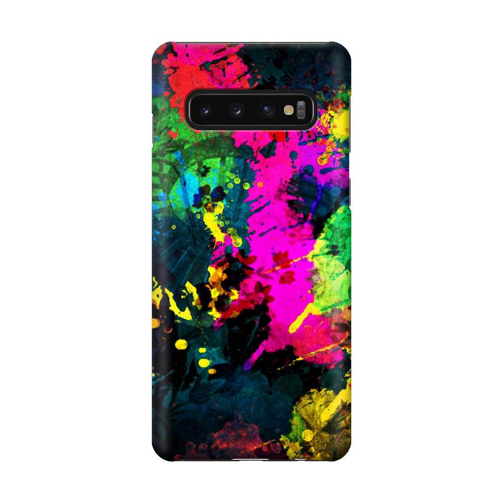 Mixture Colorful Paint Galaxy S10 Case