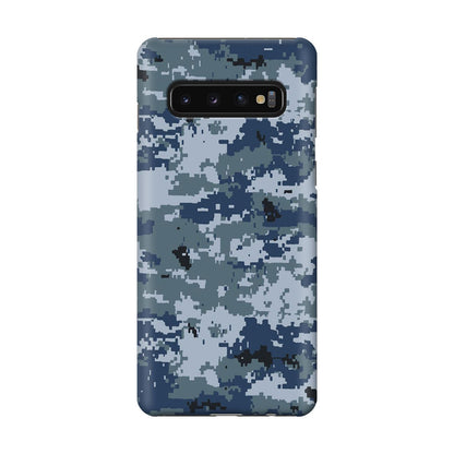 Navy Camo Galaxy S10 Case