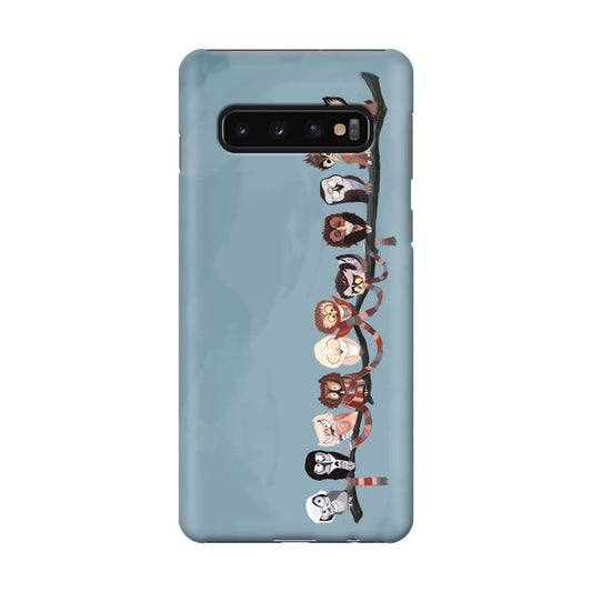 Owls on The Branch Galaxy S10 Case