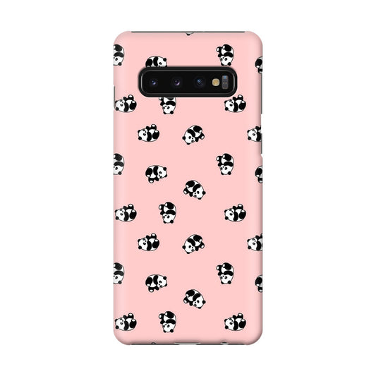 Pandas Pattern Galaxy S10 Case