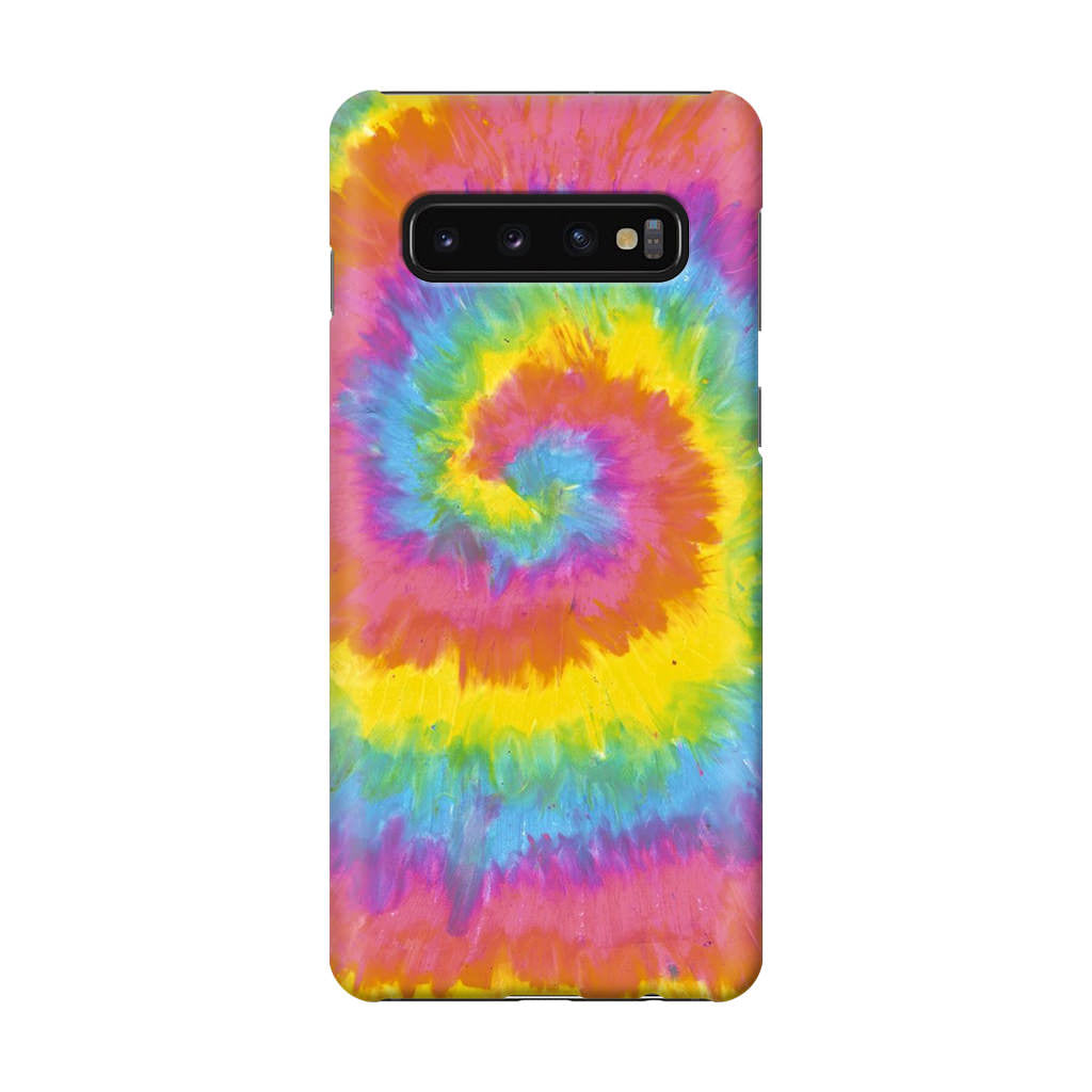 Pastel Rainbow Tie Dye Galaxy S10 Case