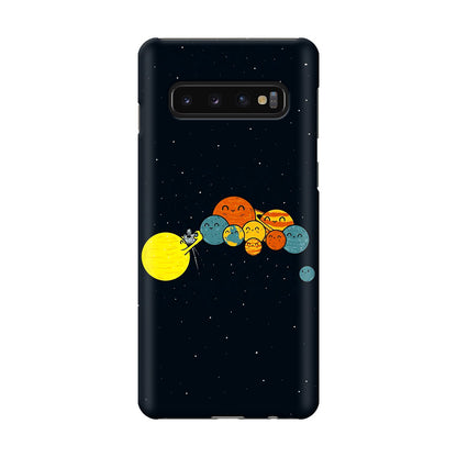 Planet Cute Illustration Galaxy S10 Case