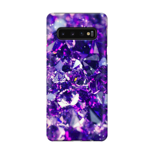 Purple Crystal Galaxy S10 Case