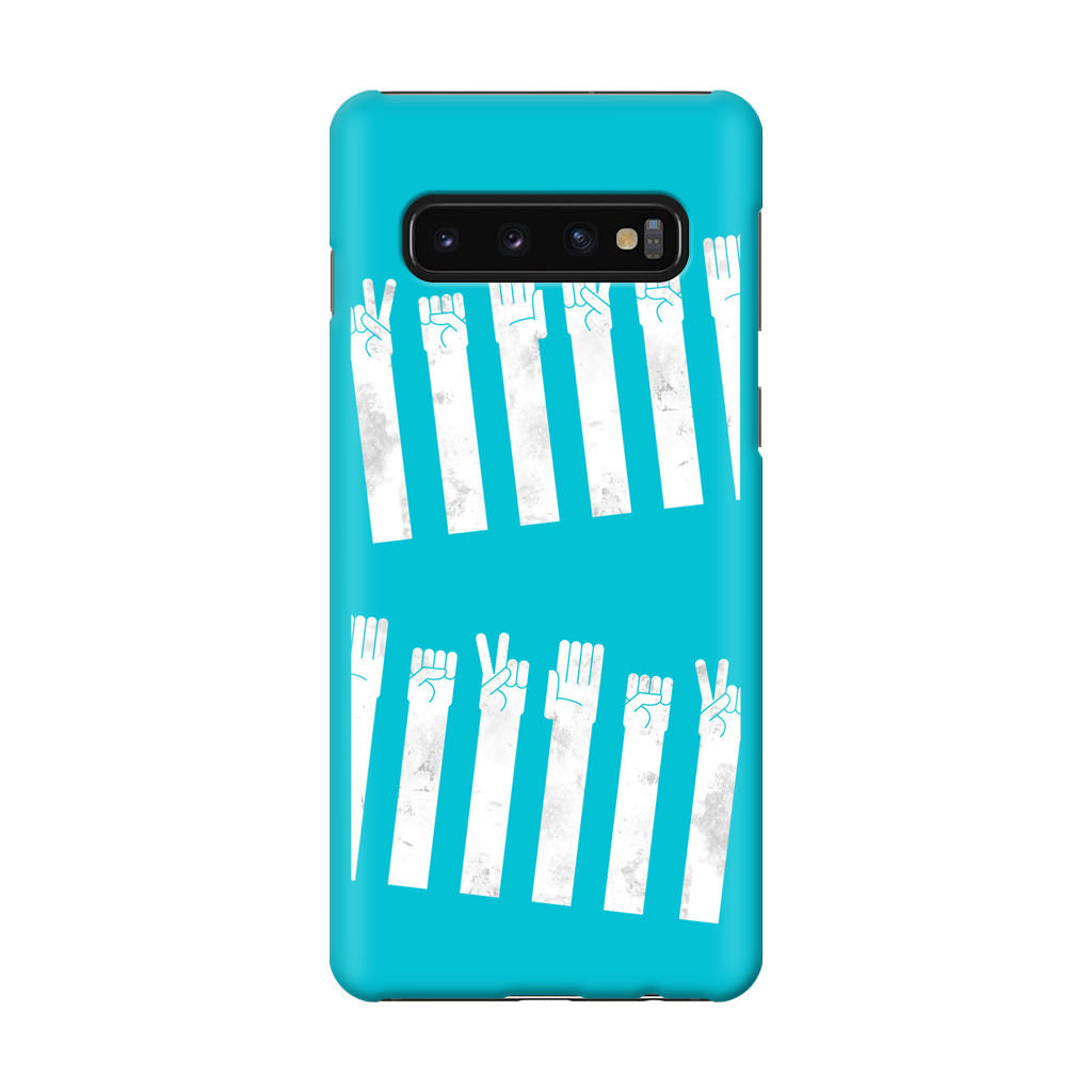 Rock–paper–scissors Zebra Crossing Galaxy S10 Case