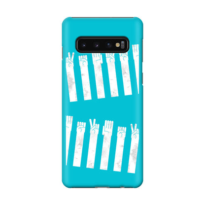 Rock–paper–scissors Zebra Crossing Galaxy S10 Case