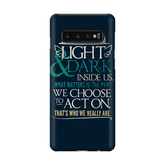 Sirius Black Quotes Galaxy S10 Case