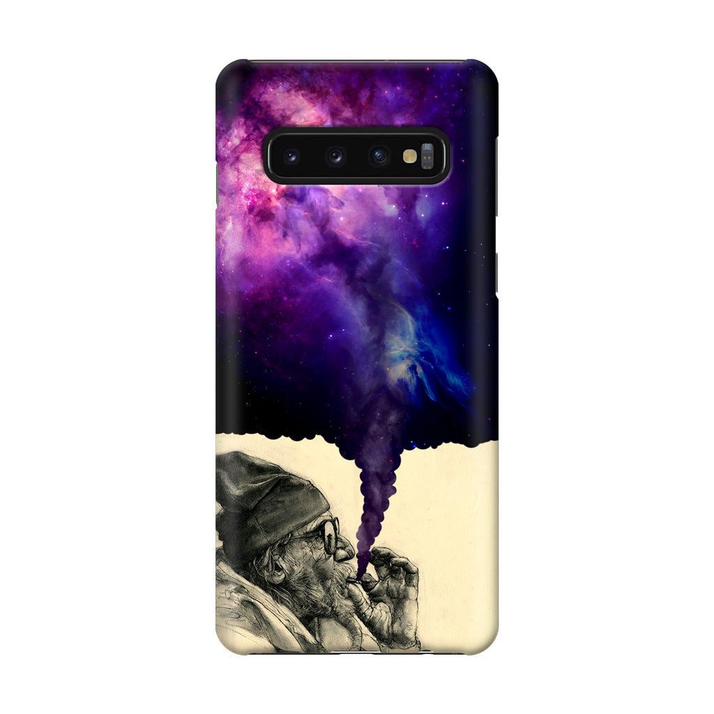 Smoking Galaxy Galaxy S10 Case