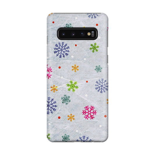 Snowflake Galaxy S10 Case