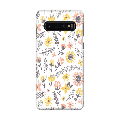 Spring Things Pattern Galaxy S10 Case