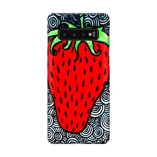 Strawberry Fields Forever Galaxy S10 Case