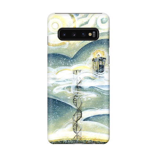 Tardis Cloud Galaxy S10 Case