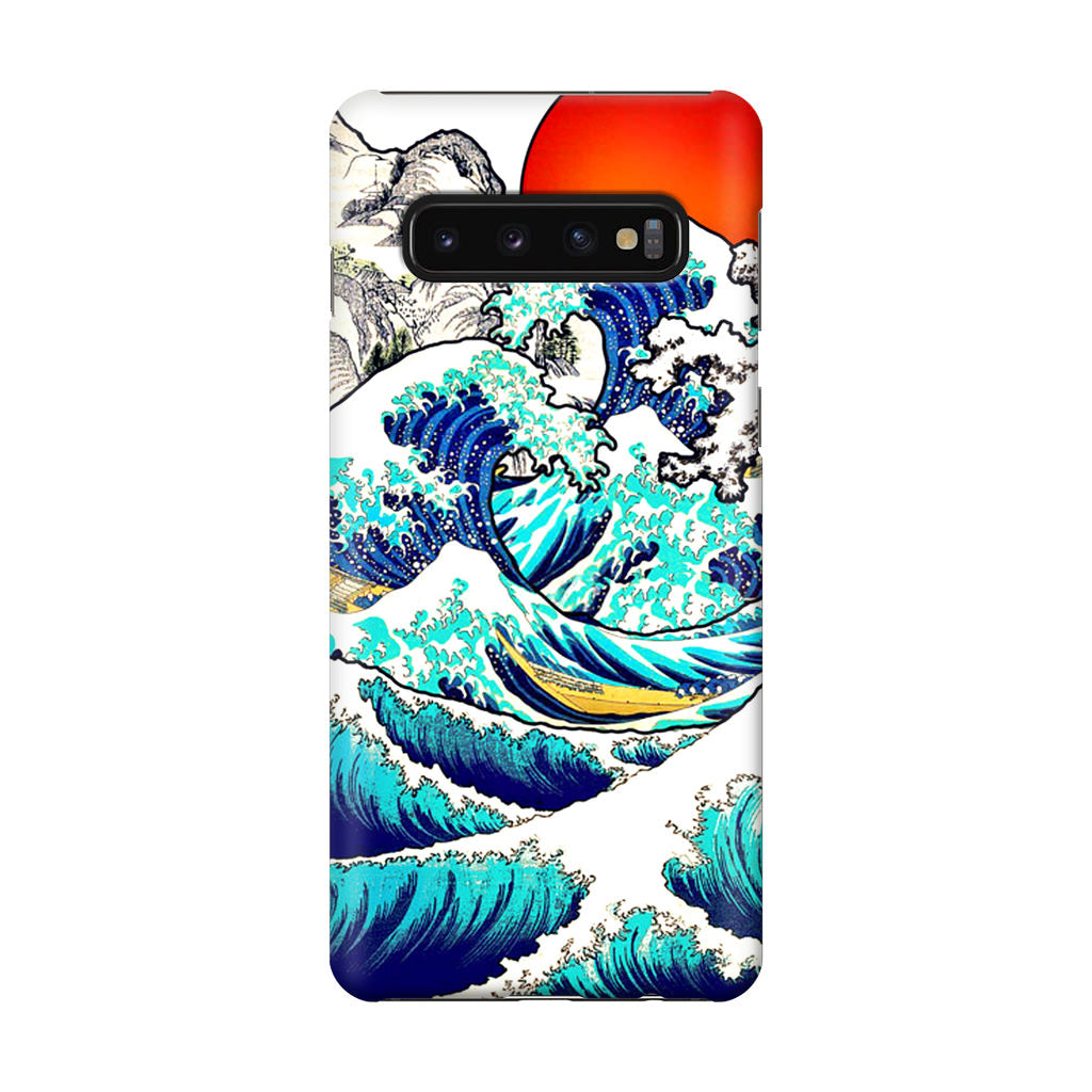 The Great Wave off Kanagawa Galaxy S10 Case