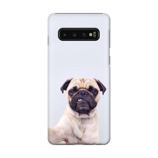 The Selfie Pug Galaxy S10 Case